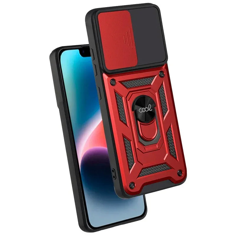 Carcasa COOL para iPhone 14 Plus Hard Ring Rojo - PixelPlaza