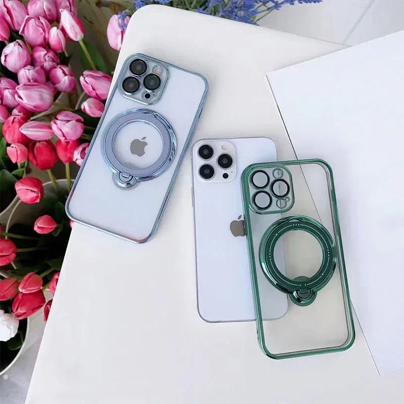 Carcasa COOL para iPhone 14 Plus Magnética Ring Negro - PixelPlaza