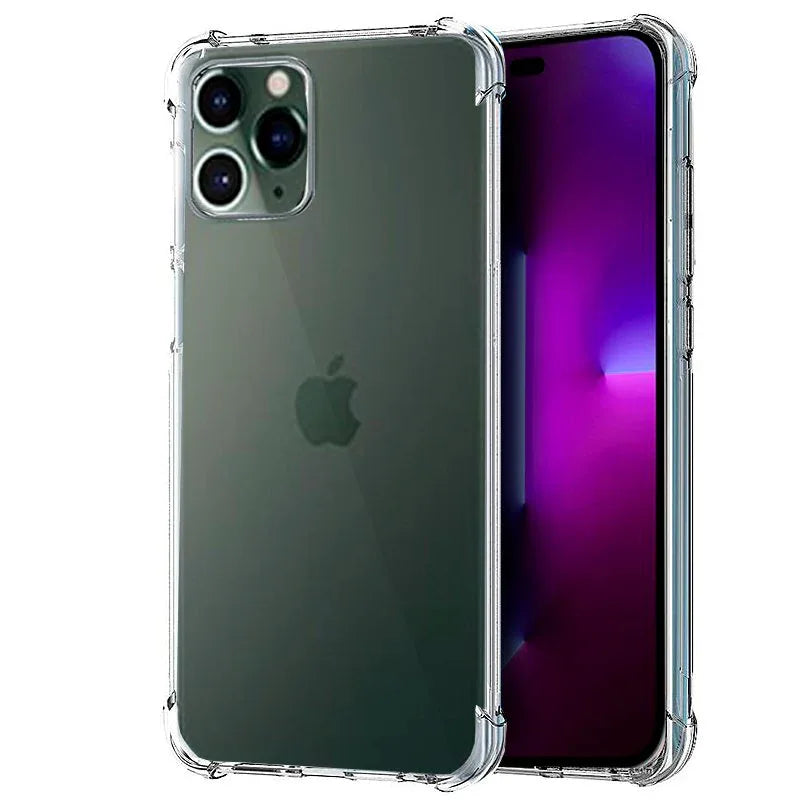 Carcasa COOL para iPhone 14 Pro AntiShock Transparente - PixelPlaza