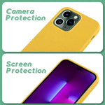 Carcasa COOL para iPhone 14 Pro Eco Biodegradable Amarillo - PixelPlaza