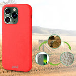 Carcasa COOL para iPhone 14 Pro Eco Biodegradable Rojo - PixelPlaza