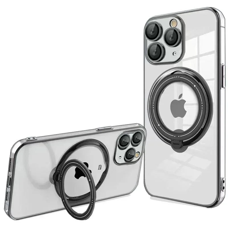 Carcasa COOL para iPhone 14 Pro Magnética Ring Negro - PixelPlaza