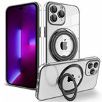 Carcasa COOL para iPhone 14 Pro Magnética Ring Negro - PixelPlaza