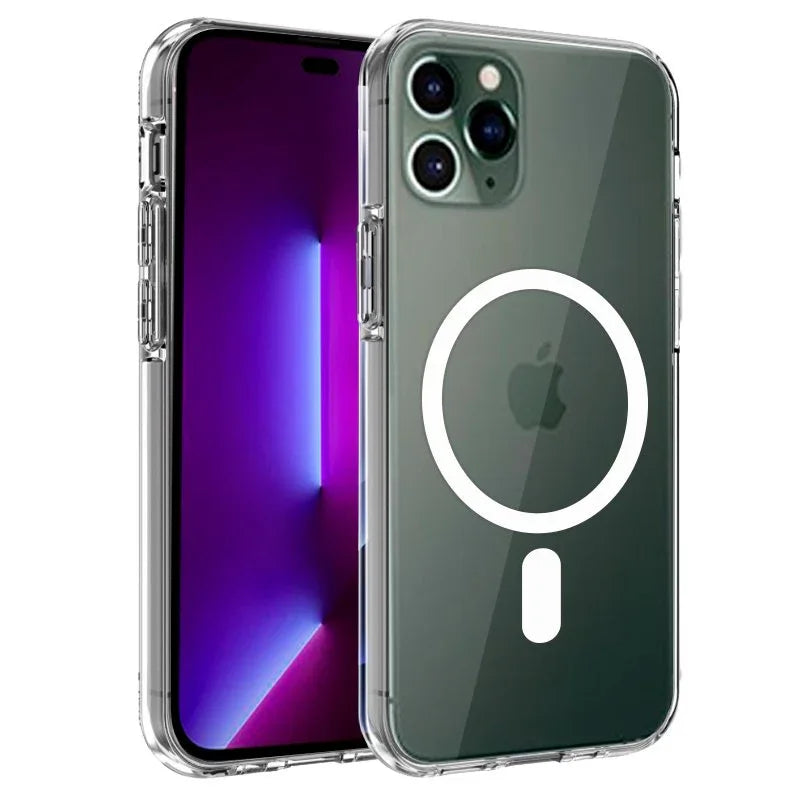 Carcasa COOL para iPhone 14 Pro Magnética Transparente - PixelPlaza