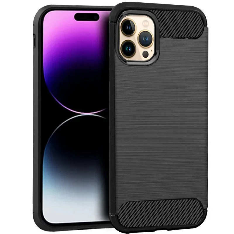 Carcasa COOL para iPhone 14 Pro Max Carbón Negro - PixelPlaza