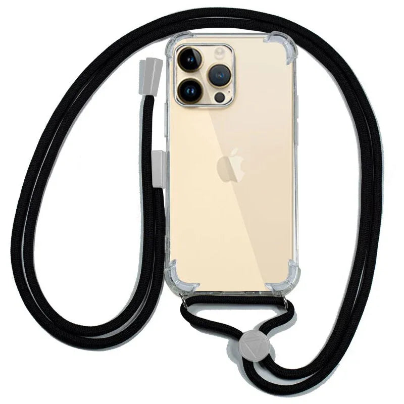 Carcasa COOL para iPhone 14 Pro Max Cordón Negro - PixelPlaza