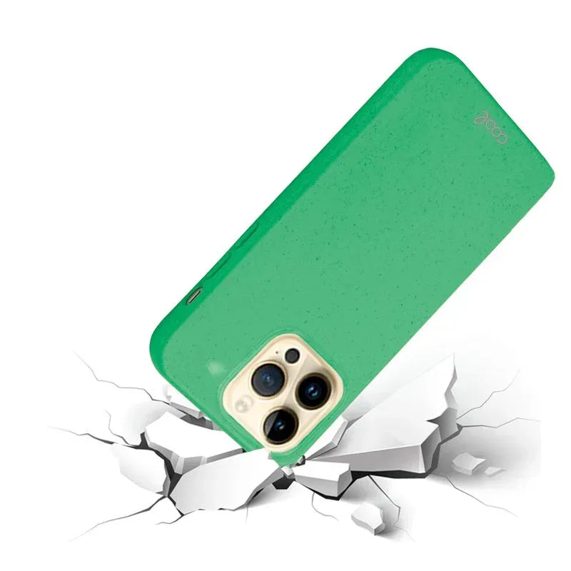 Carcasa COOL para iPhone 14 Pro Max Eco Biodegradable Mint - PixelPlaza