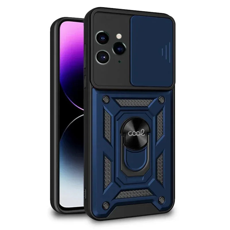 Carcasa COOL para iPhone 14 Pro Max Hard Ring Marino - PixelPlaza