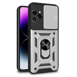 Carcasa COOL para iPhone 14 Pro Max Hard Ring Plata - PixelPlaza