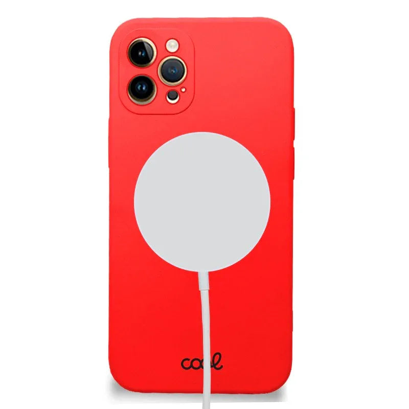 Carcasa COOL Para iPhone 14 Pro Max Magnética Cover Rojo - PixelPlaza