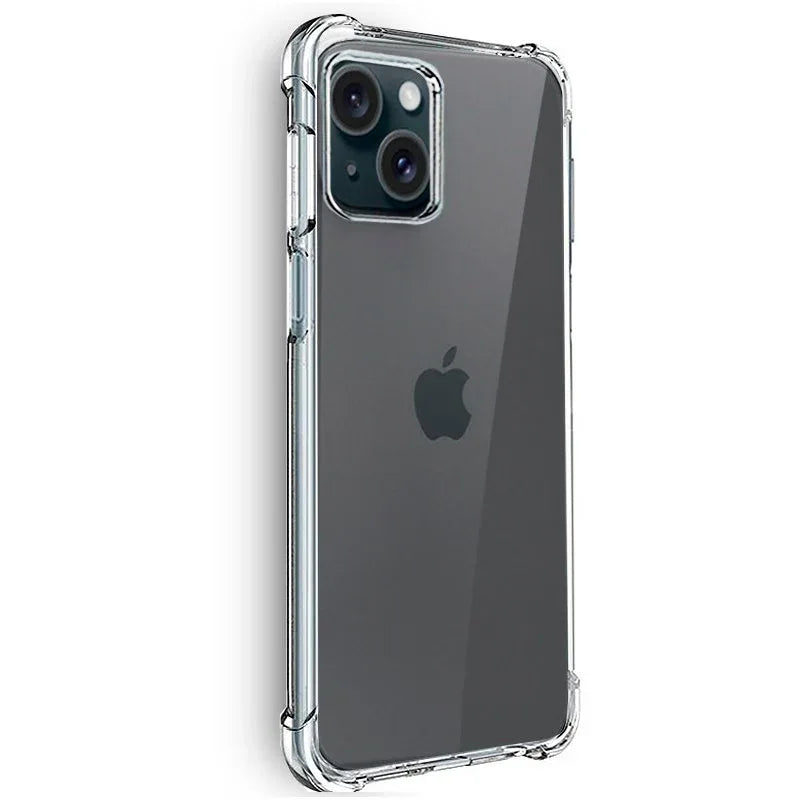 Carcasa COOL para iPhone 15 AntiShock Transparente - PixelPlaza