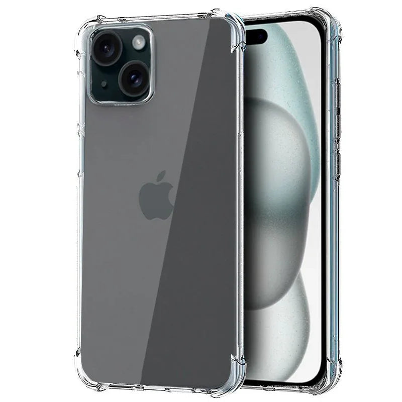 Carcasa COOL para iPhone 15 AntiShock Transparente - PixelPlaza