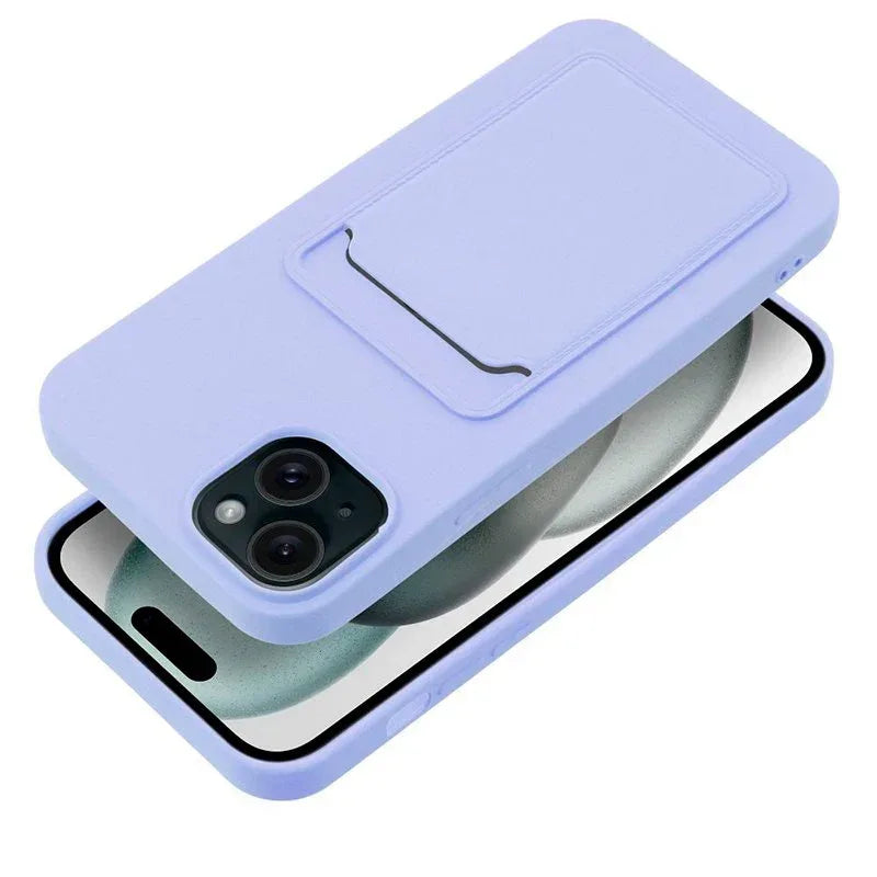 Carcasa COOL para iPhone 15 Card Violeta - PixelPlaza