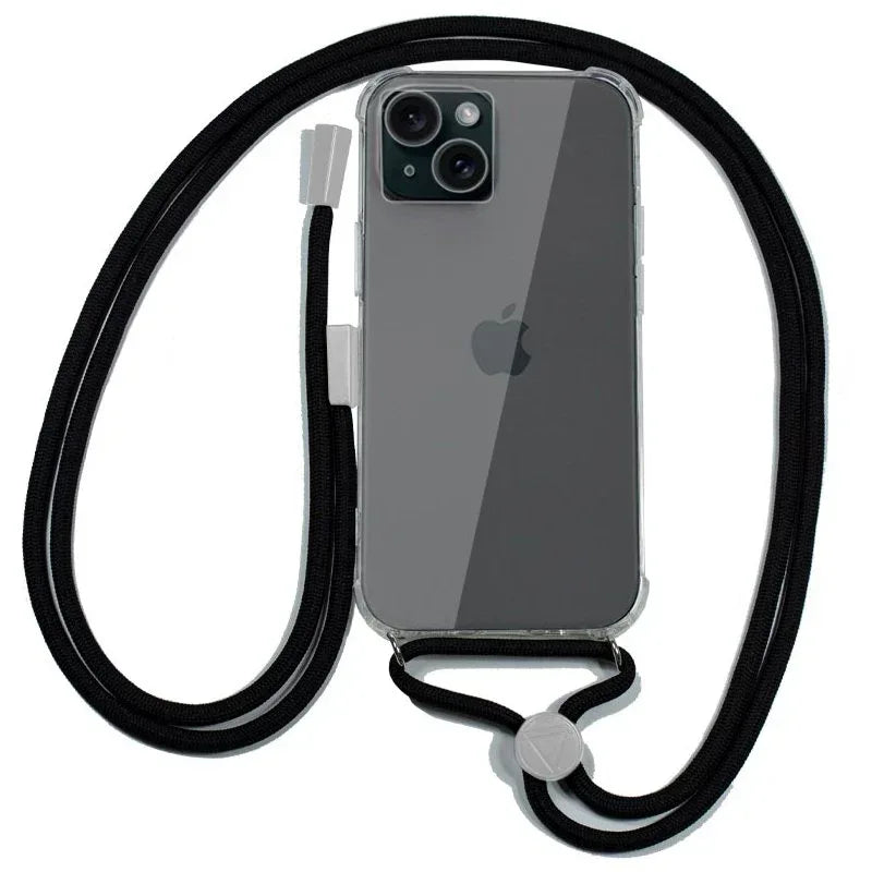 Carcasa COOL para iPhone 15 Cordón Negro - PixelPlaza
