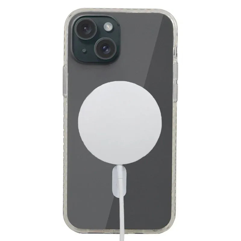 Carcasa COOL para iPhone 15 Magnética Transparente - PixelPlaza