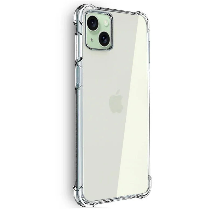 Carcasa COOL para iPhone 15 Plus AntiShock Transparente - PixelPlaza