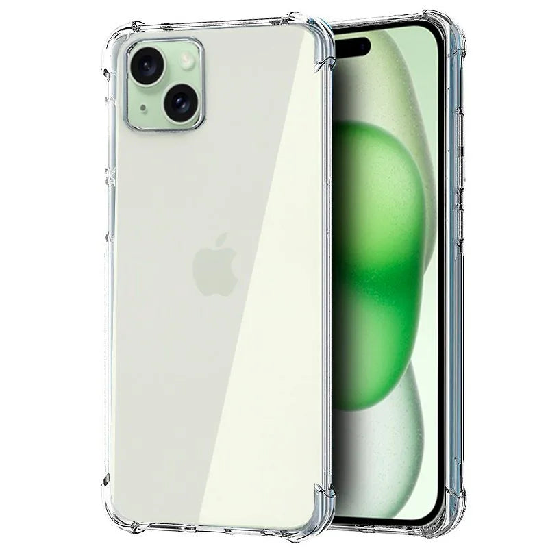 Carcasa COOL para iPhone 15 Plus AntiShock Transparente - PixelPlaza