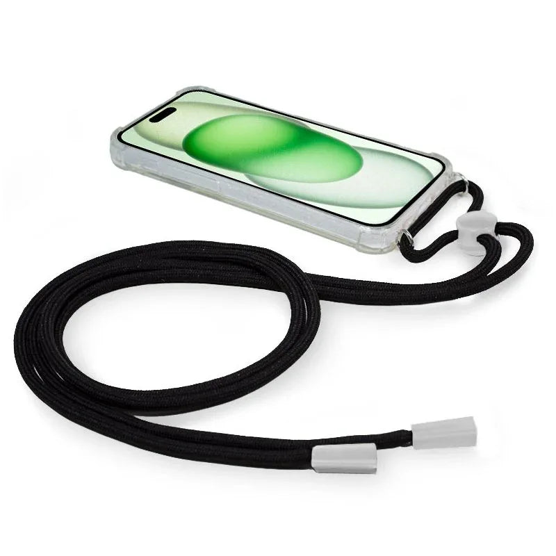 Carcasa COOL para iPhone 15 Plus Cordón Negro - PixelPlaza