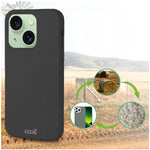 Carcasa COOL para iPhone 15 Plus Eco Biodegradable Negro - PixelPlaza