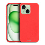Carcasa COOL para iPhone 15 Plus Eco Biodegradable Rojo - PixelPlaza