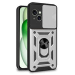 Carcasa COOL para iPhone 15 Plus Hard Ring Plata - PixelPlaza