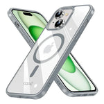Carcasa COOL para iPhone 15 Plus Magnética Borde Plata - PixelPlaza