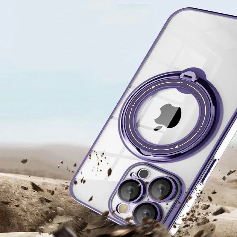 Carcasa COOL para iPhone 15 Plus Magnética Ring Negro - PixelPlaza