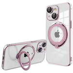 Carcasa COOL para iPhone 15 Plus Magnética Ring Rosa - PixelPlaza