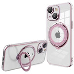 Carcasa COOL para iPhone 15 Plus Magnética Ring Rosa - PixelPlaza