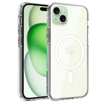 Carcasa COOL para iPhone 15 Plus Magnética Transparente - PixelPlaza