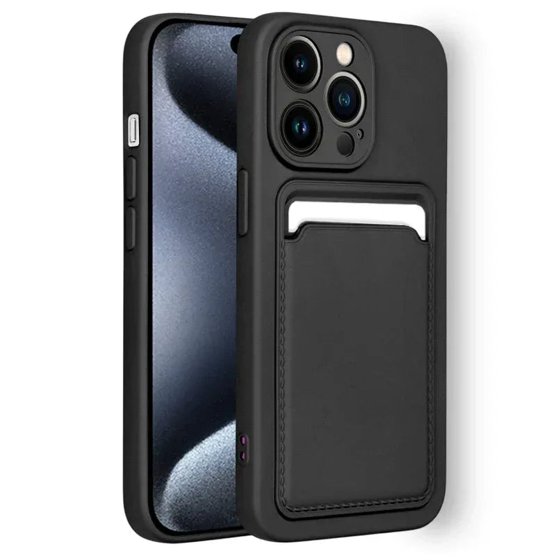 Carcasa COOL para iPhone 15 Pro Card Negro - PixelPlaza