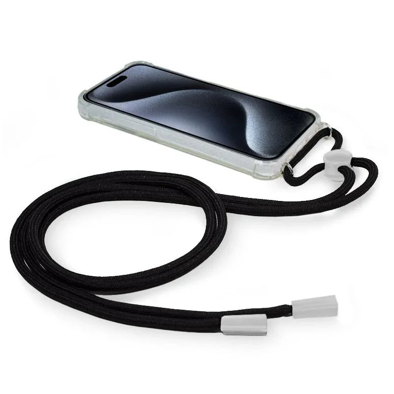 Carcasa COOL para iPhone 15 Pro Cordón Negro - PixelPlaza
