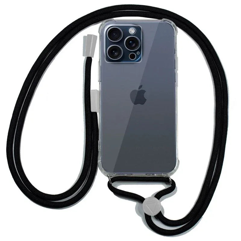 Carcasa COOL para iPhone 15 Pro Cordón Negro - PixelPlaza