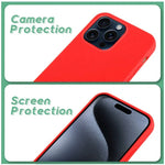 Carcasa COOL para iPhone 15 Pro Eco Biodegradable Rojo - PixelPlaza