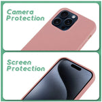 Carcasa COOL para iPhone 15 Pro Eco Biodegradable Rosa - PixelPlaza