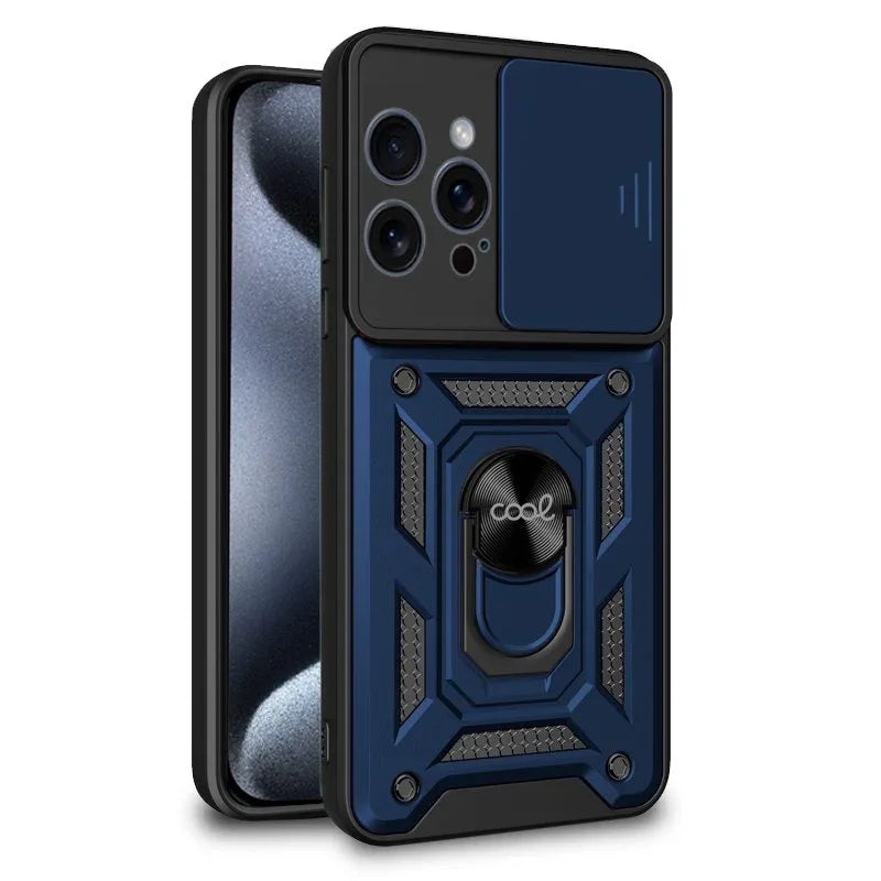 Carcasa COOL para iPhone 15 Pro Hard Ring Marino - PixelPlaza