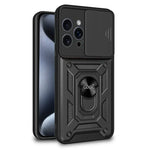 Carcasa COOL para iPhone 15 Pro Hard Ring Negro - PixelPlaza
