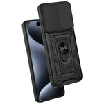 Carcasa COOL para iPhone 15 Pro Hard Ring Negro - PixelPlaza