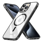 Carcasa COOL para iPhone 15 Pro Magnética Borde Negro - PixelPlaza