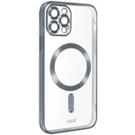 Carcasa COOL para iPhone 15 Pro Magnética Borde Plata - PixelPlaza