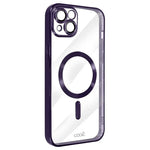 Carcasa COOL para iPhone 15 Pro Magnética Borde Violeta - PixelPlaza