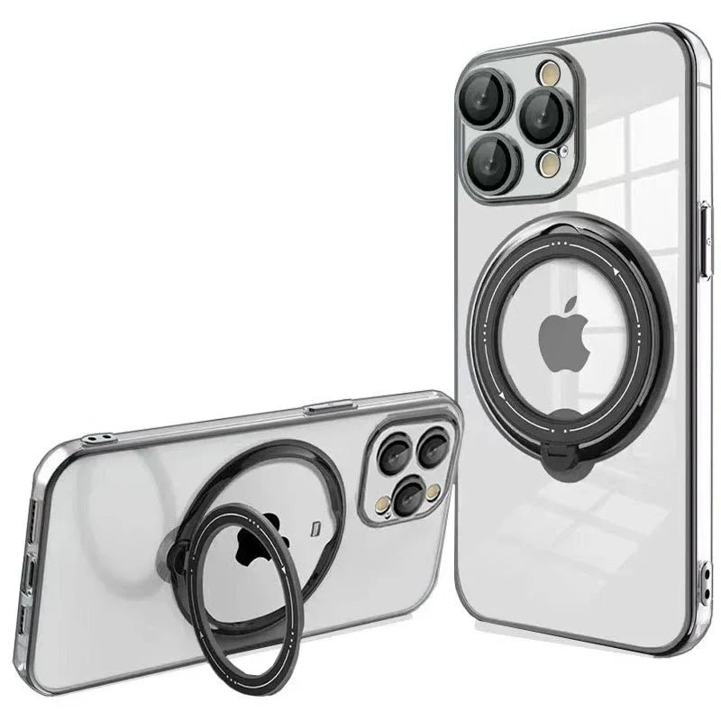 Carcasa COOL para iPhone 15 Pro Magnética Ring Negro - PixelPlaza