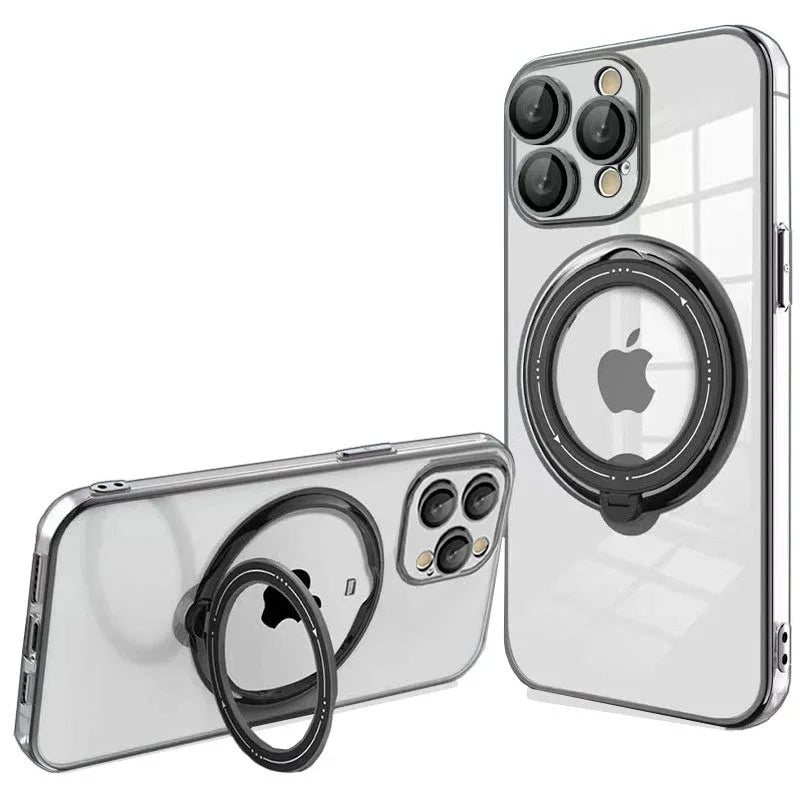Carcasa COOL para iPhone 15 Pro Magnética Ring Negro - PixelPlaza