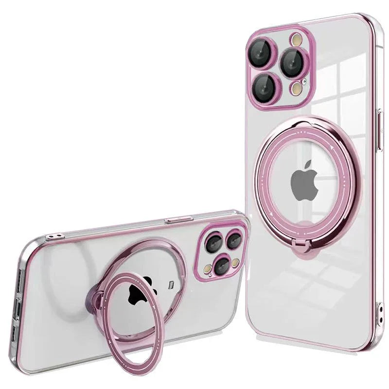 Carcasa COOL para iPhone 15 Pro Magnética Ring Rosa - PixelPlaza
