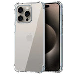 Carcasa COOL para iPhone 15 Pro Max AntiShock Transparente - PixelPlaza