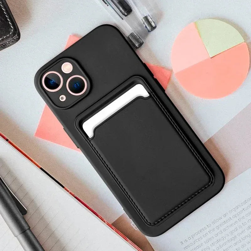 Carcasa COOL para iPhone 15 Pro Max Card Negro - PixelPlaza