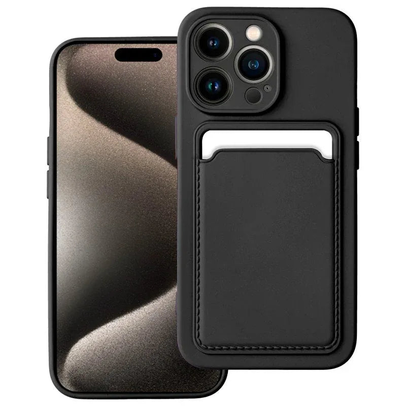 Carcasa COOL para iPhone 15 Pro Max Card Negro - PixelPlaza