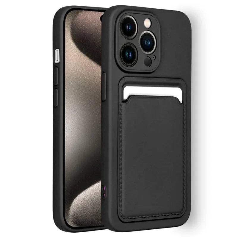 Carcasa COOL para iPhone 15 Pro Max Card Negro - PixelPlaza