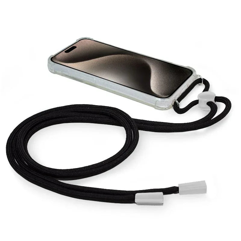 Carcasa COOL para iPhone 15 Pro Max Cordón Negro - PixelPlaza