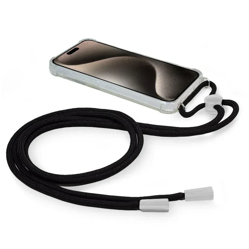 Carcasa COOL para iPhone 15 Pro Max Cordón Negro - PixelPlaza